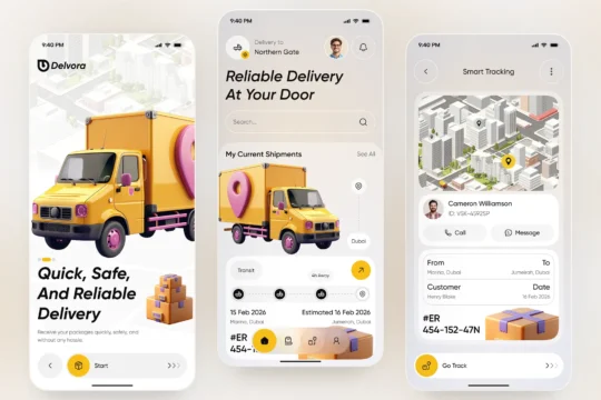 on deman courier app development